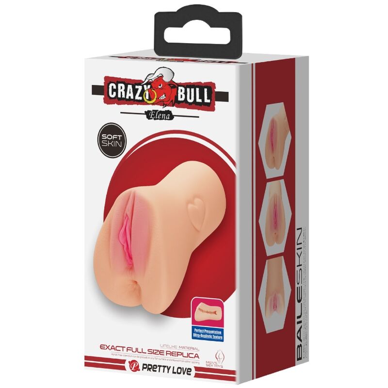 CRAZY BULL - ELENA MASTUBADOR EM FORMATO DE VAGINA