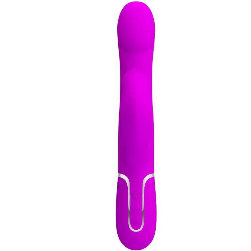 PRETTY LOVE - PURPLE BEADS RABBIT VIBRATOR