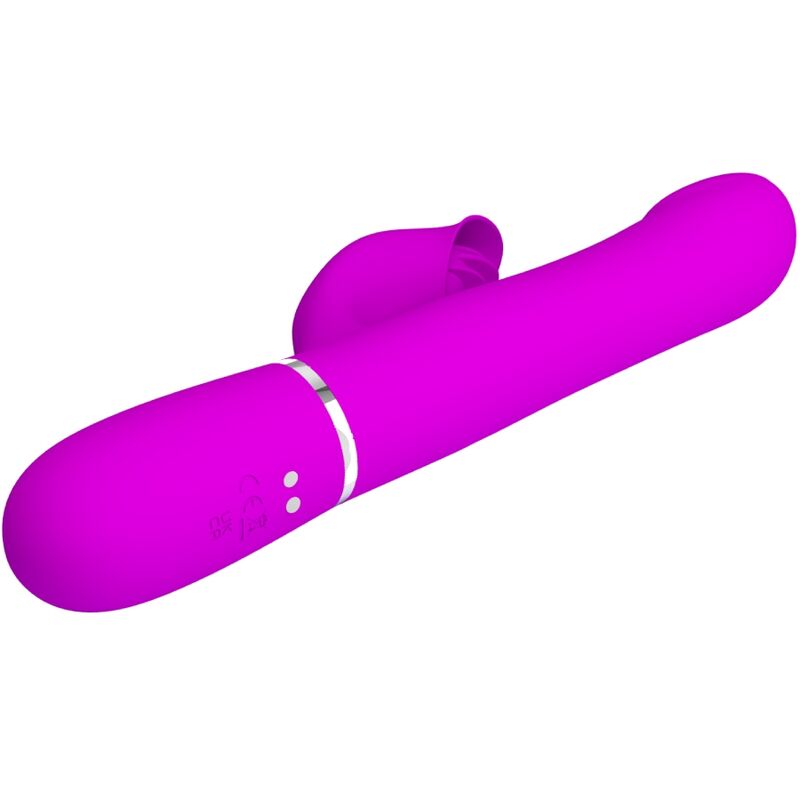 PRETTY LOVE - PURPLE BEADS RABBIT VIBRATOR