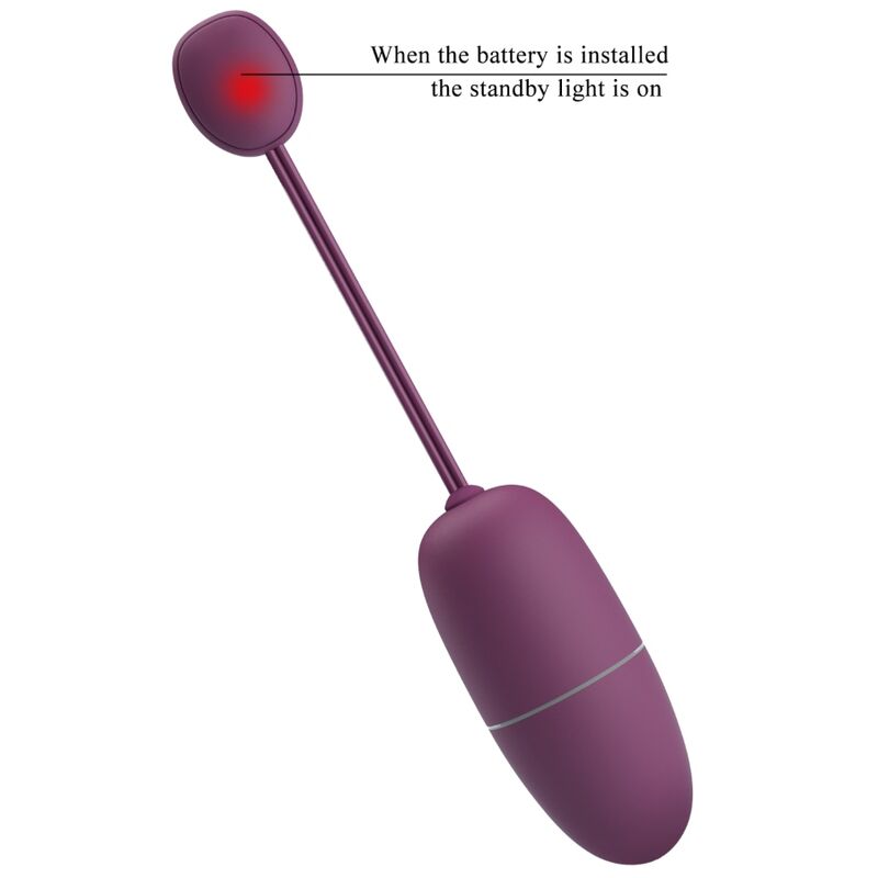 PRETTY LOVE - NYMPH APP-CONTROLLED VIBRATING EGG LILAC