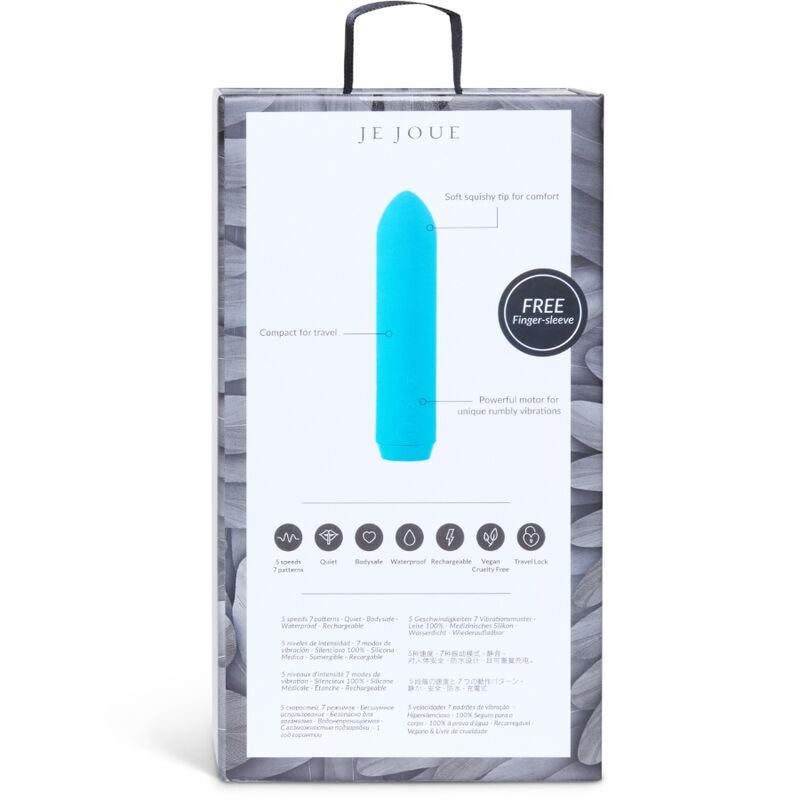 I PLAY - VIBRADOR DE BALA CLÁSSICO AZUL-PEDRA