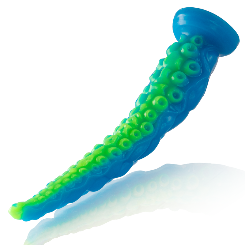 EPIC - SCYLLA LARGE SIZE FLUORESCENT THIN TENTACLE DILDO