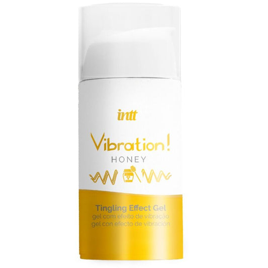 INTT - LIQUID VIBRATOR GEL WITH HONEY POWERFUL INTIMATE STIMULATOR 15 ML