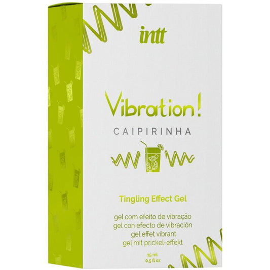 INTT - CAIPIRINHA LIQUID VIBRATOR GEL POWERFUL INTIMATE STIMULATOR 15 ML