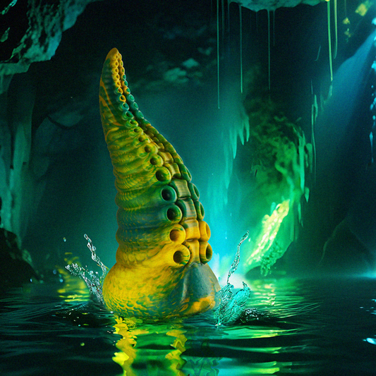 EPIC - CETUS LARGE GREEN TENTACLE DILDO