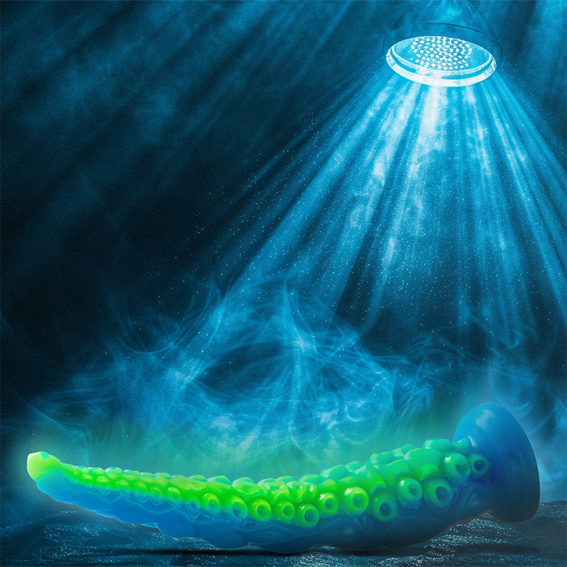 EPIC - SCYLLA LARGE SIZE FLUORESCENT THIN TENTACLE DILDO