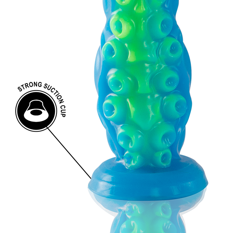 EPIC - SCYLLA SMALL FLUORESCENT THIN TENTACLE DILDO