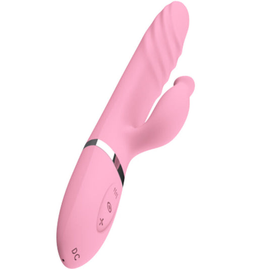 ARMONY - VIBRATOR &amp; THRUST WITH PINK HEAT EFFECT TONGUE