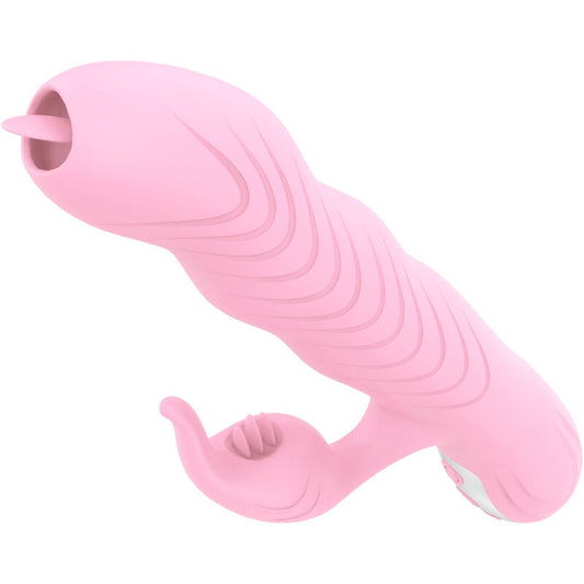 ARMONY - MARCIA VIBRATOR &amp; DOUBLE TONGUE THRUST PINK HEAT EFFECT