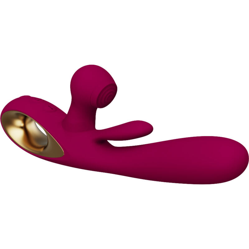 ARMONY - IMPACT SWING VIBRATOR &amp; DOUBLE STIMULATOR MODEL 1 BORDEAUX