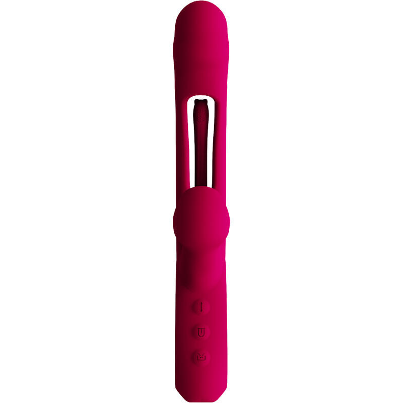 ARMONY - IMPACT SWING VIBRATOR &amp; DOUBLE STIMULATOR MODEL 2 BORDEAUX
