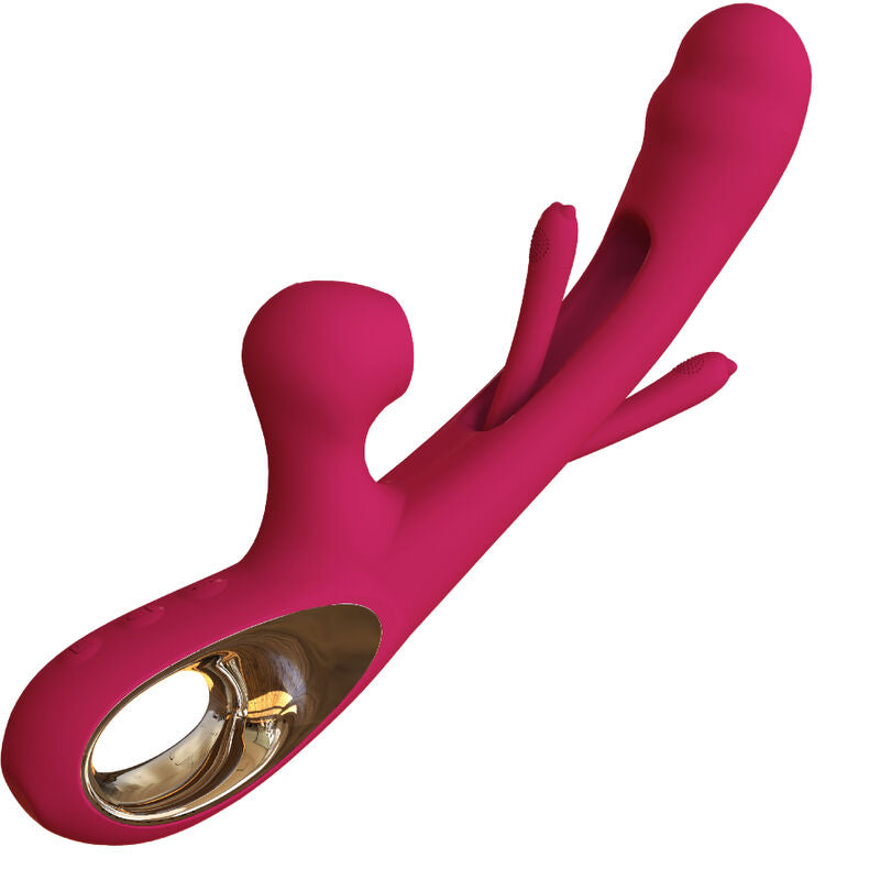 ARMONY - IMPACT SWING VIBRATOR &amp; DOUBLE STIMULATOR MODEL 2 BORDEAUX