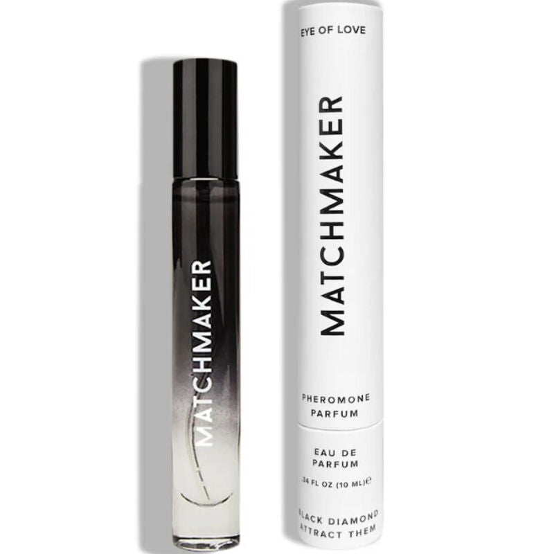 EYE OF LOVE - PERFUME COM FEROMONAS MATCHMAKER DIAMANTE NEGRO ATRAI-OS 10 ML