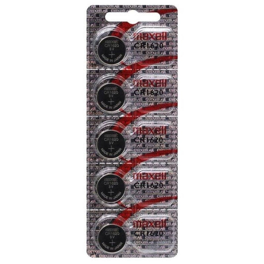 MAXELL - BATERIA LITIO CR1620 3V 5UDS