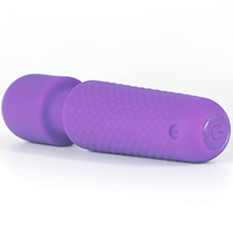 ARMONY - SEU MASSAGEADOR E VIBRADOR MÁGICO RECARREGÁVEL 10 VIBRAÇÕES VARINHA PONTOS ROXO