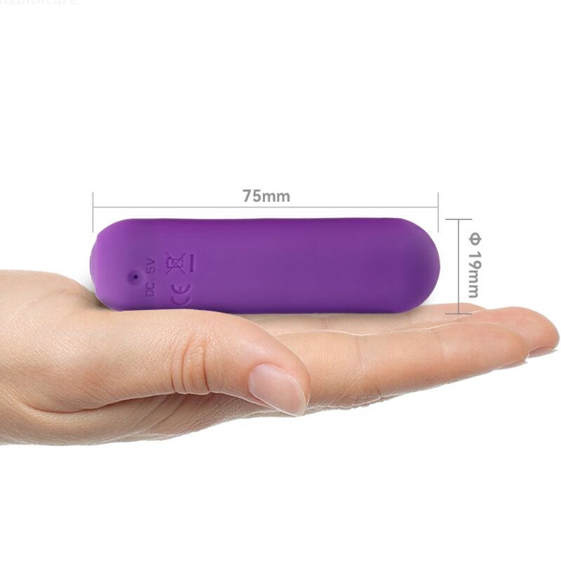 ARMONY - SPLASH HAHA VIBRADOR DE SILICONE 10 VIBRAÇÕES 75 X 19 CM ROXO