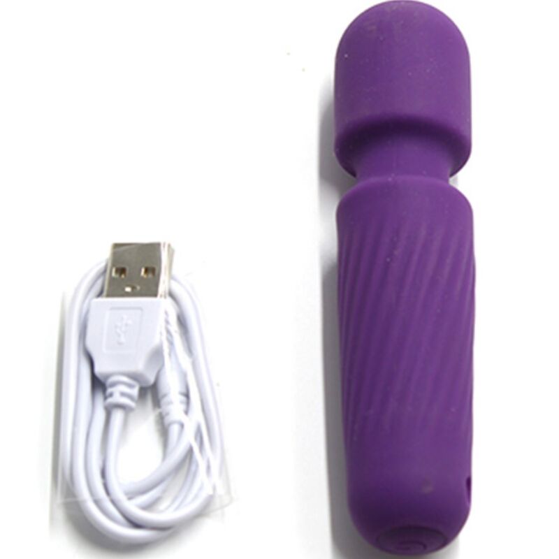 ARMONY - SEU MASSAGEADOR E VIBRADOR MÁGICO RECARREGÁVEL 10 VIBRAÇÕES ROXO
