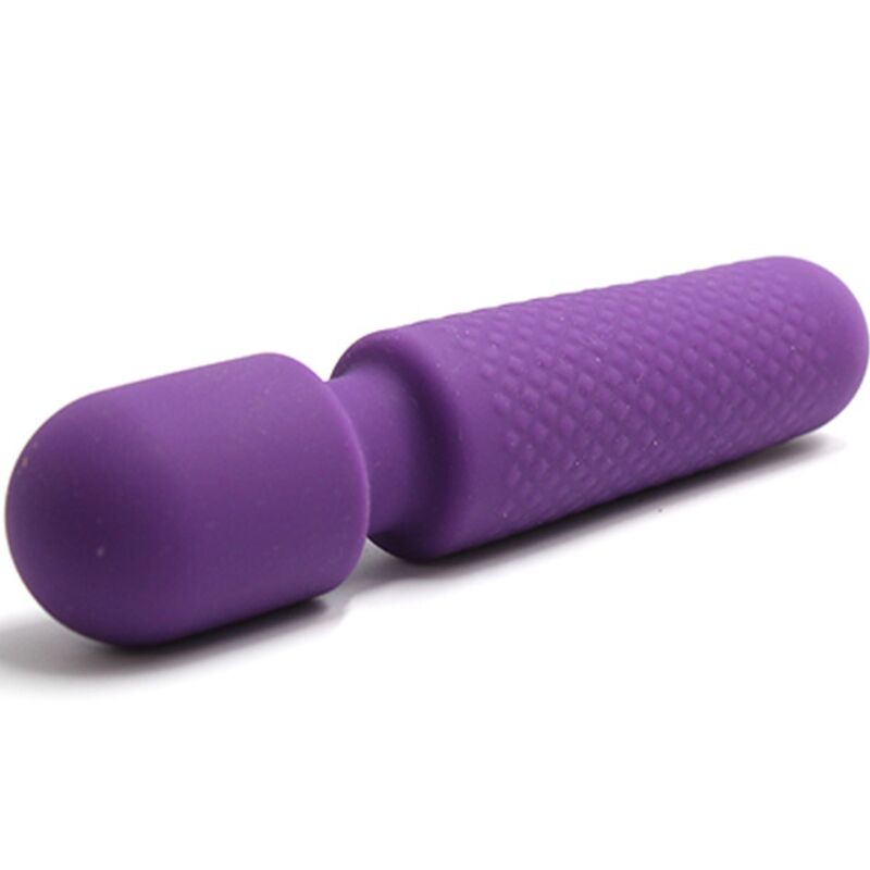ARMONY - SEU MASSAGEADOR E VIBRADOR MÁGICO RECARREGÁVEL 10 VIBRAÇÕES VARINHA PONTOS ROXO