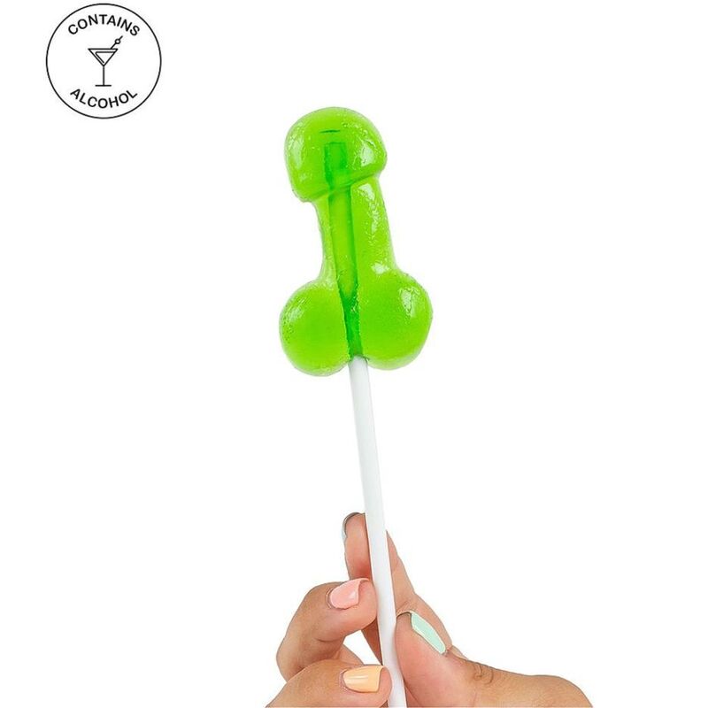 SECRETPLAY - COCK LOLLIPOP WITH CAIPIRINHA ALCOHOL