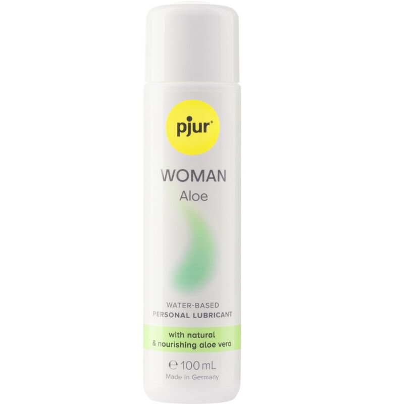 PJUR - LUBRIFICANTE FEMININO À BASE DE ÁGUA ALOE VERA 100 ML