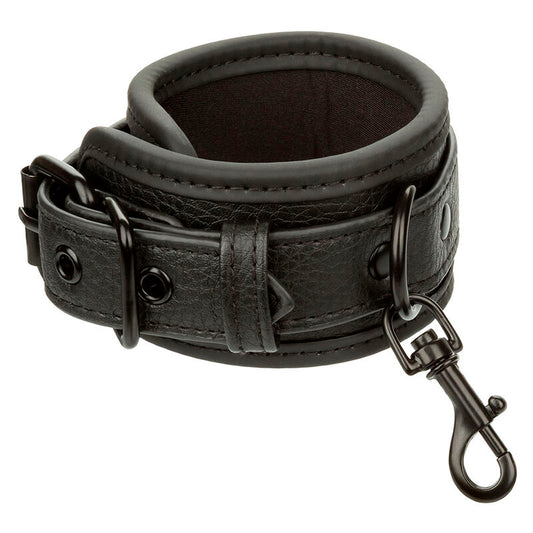 CALEXOTICS - NOCTURNAL BLACK ADJUSTABLE LEATHER CUFFS