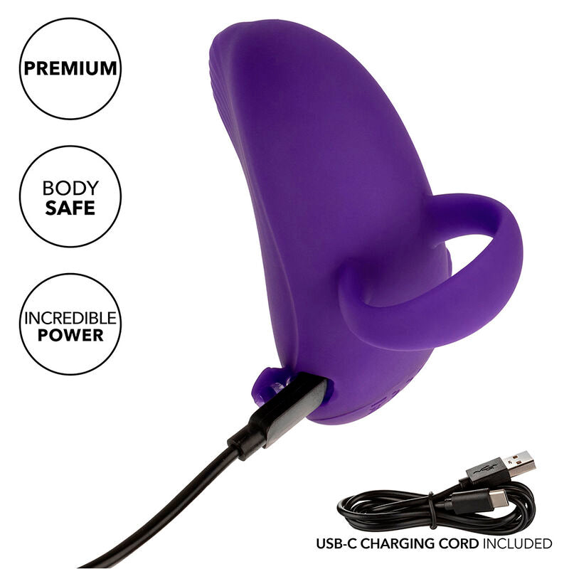 CALEXOTICS - MASSAGEADOR DE BOLAS PORTÁTIL ENVY COM 7 VIBRAÇÕES ROXO