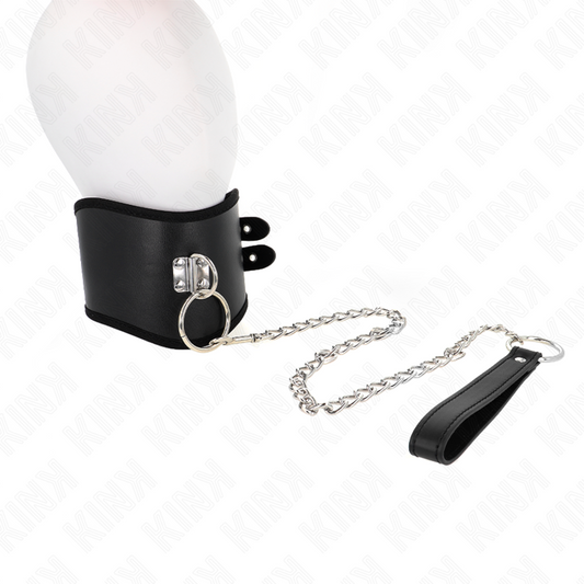 KINK - 65 CM COLLAR WITH WIDE ADJUSTABLE BRACELET 40-55 CM X 10 CM