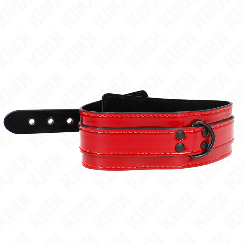 KINK - ADJUSTABLE WINE RED COLLAR 37.5-49.5 CM X 5 CM