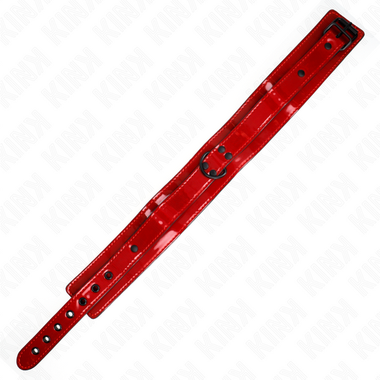KINK - ADJUSTABLE WINE RED COLLAR 37.5-49.5 CM X 5 CM