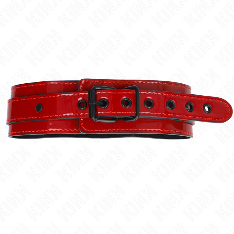 KINK - ADJUSTABLE WINE RED COLLAR 37.5-49.5 CM X 5 CM
