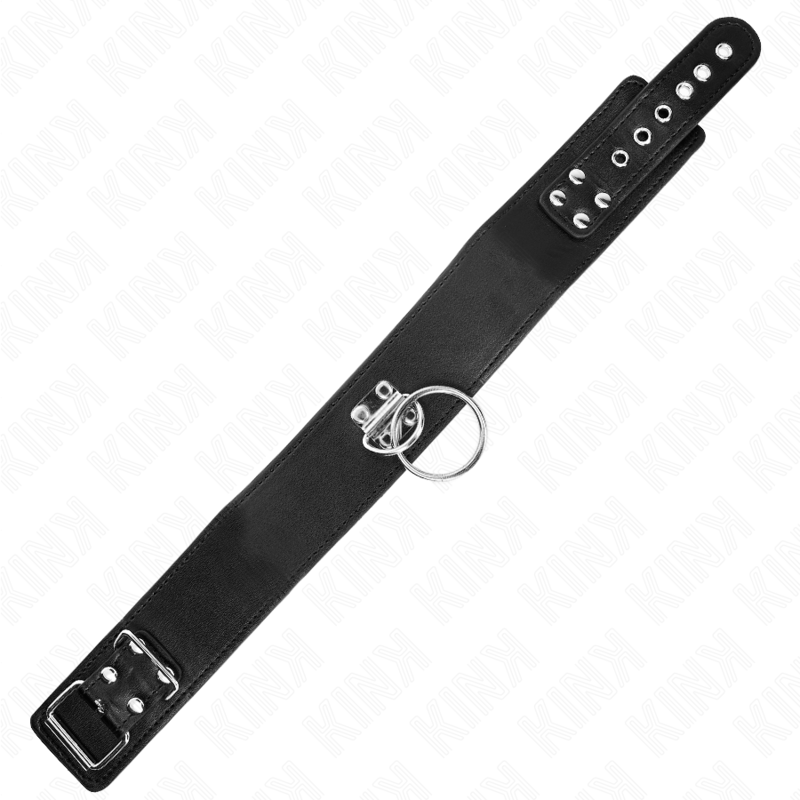 KINK - 116 CM STUDDED LEASH COLLAR WITH 50 X 5 CM LEATHER STRAP