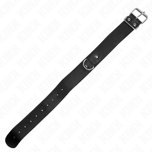 KINK - COLLAR WITH BELT 116 CM ADJUSTABLE BLACK BRACELET 32-50 CM X 8 CM