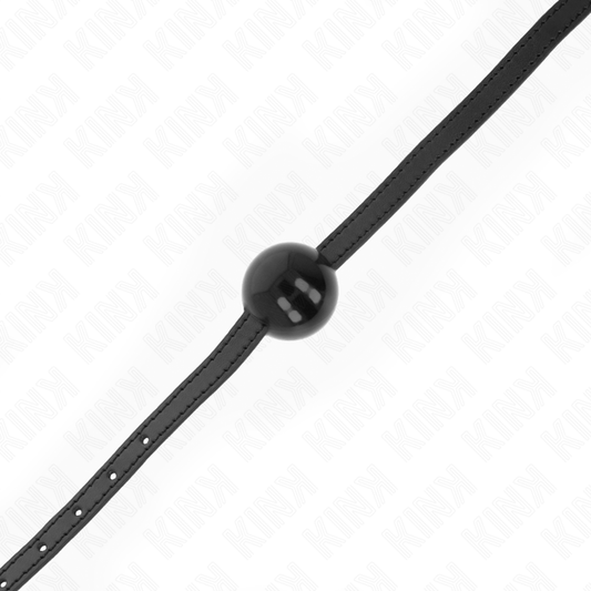 KINK - SINGLE BLACK SOLID BALL 4 CM BAG 65 x 1.5 CM