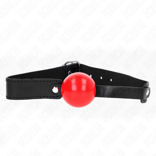 KINK - 4 CM SOFT TPE BALL GAG MODEL 1 66 x 2.5 CM ADJUSTABLE 41-61 CM