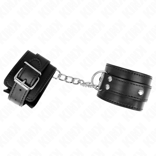 KINK - 3 ADJUSTABLE BLACK WRIST DEVICES 17.5-25 CM X 6 CM