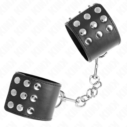 KINK - WRIST REST WITH ADJUSTABLE BLACK SNAP 19-24 CM X 5.5 CM