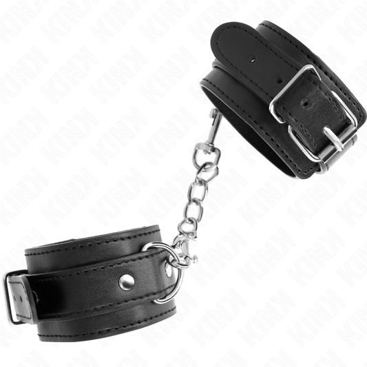 KINK - DESCANSO DE PULSO AJUSTÁVEL PRETO FINO 21-33 CM