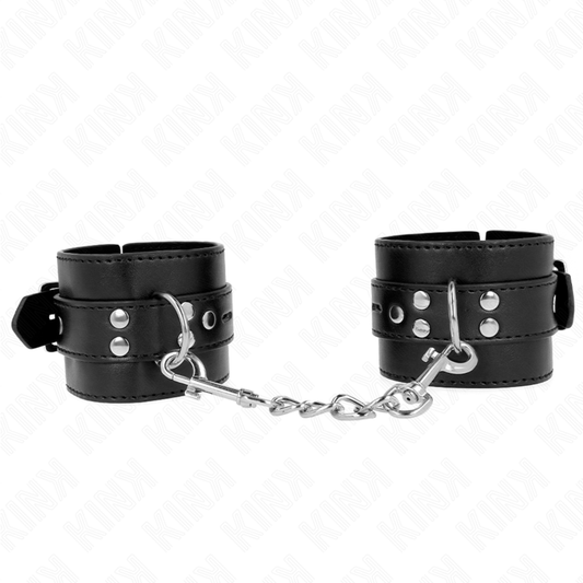 KINK - BLACK WRIST REST WITH ADJUSTABLE BLACK BELT 17-28 CM X 6 CM
