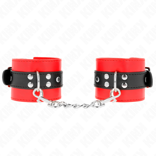 KINK - RED WRIST REST WITH ADJUSTABLE BLACK BELT 17-28 CM X 6 CM