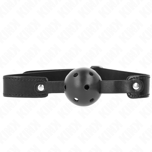 KINK - BLACK BREATHABLE BALL 4.5 CM BAG 65 x 2.5 CM