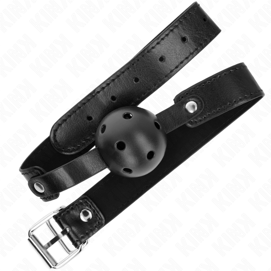 KINK - BLACK BREATHABLE BALL 4.5 CM BAG 65 x 2.5 CM