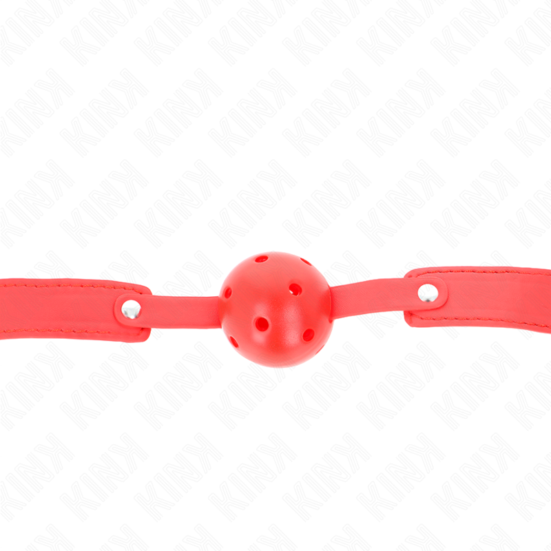 KINK - RED BREATHABLE BALL 4.5 CM BAG 65 x 2.5 CM