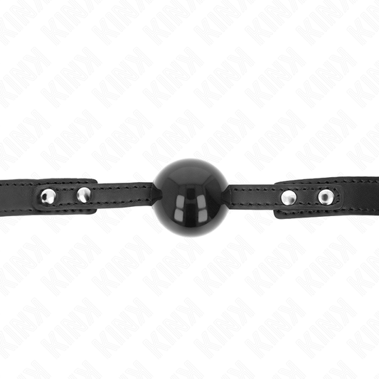 KINK - 4 CM SOFT TPE BALL GAG MODEL 3 60 x 2 CM ADJUSTABLE 37-52 CM