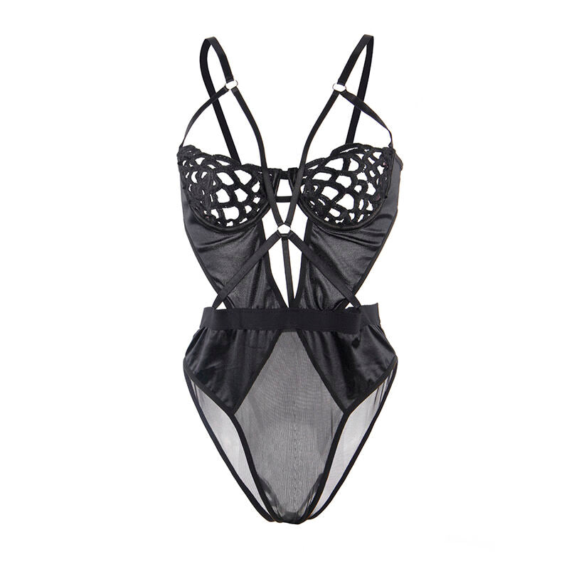 SUBBLIME - 954055 BODY SEXY DE RENDA PRETA P/M