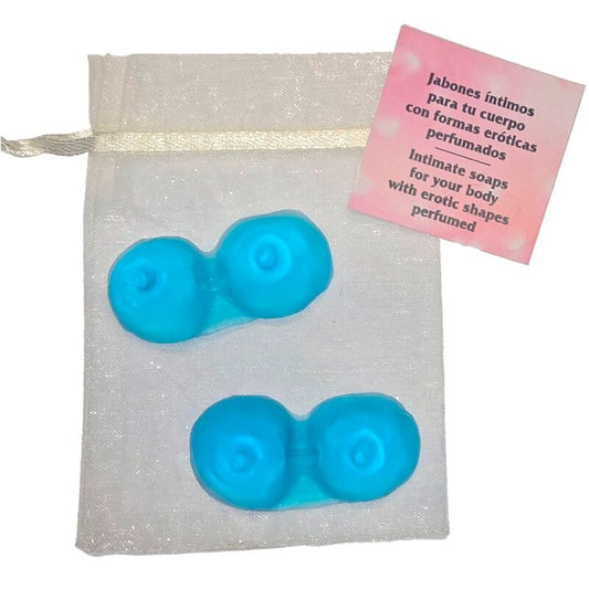 DIABLO PICANTE - 2 SCENTED SOAPS IN THE SHAPE OF BLUE BREASTS