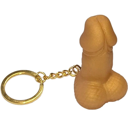 DIABLO PICANTE - GOLD PENIS SHAPED KEYCHAIN