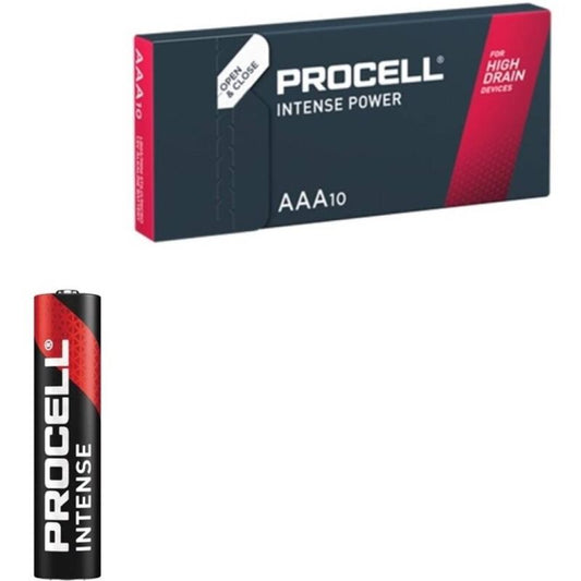 PROCELL - POTÊNCIA INTENSA ALCALINAS LR03 AAA 1,5V CAIXA*10