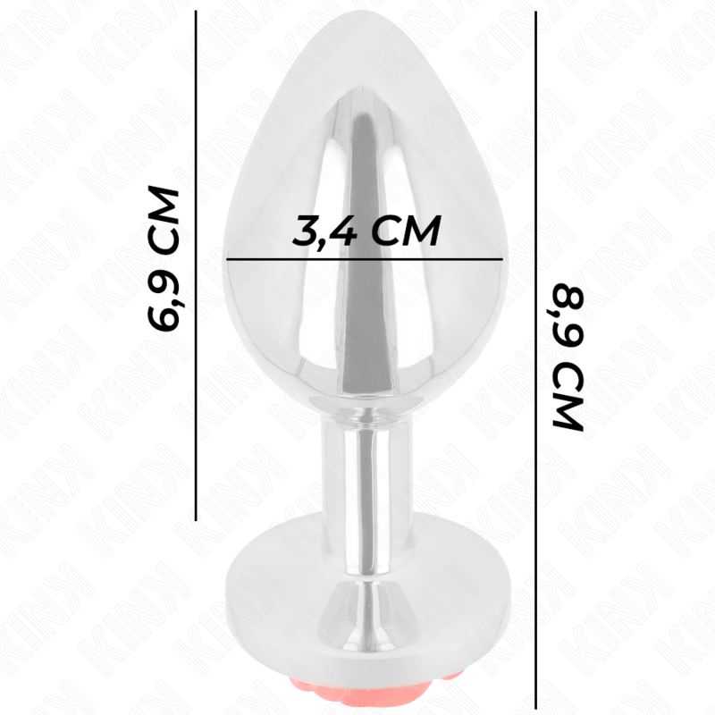 KINK - PINK RED ANAL PLUG SIZE M