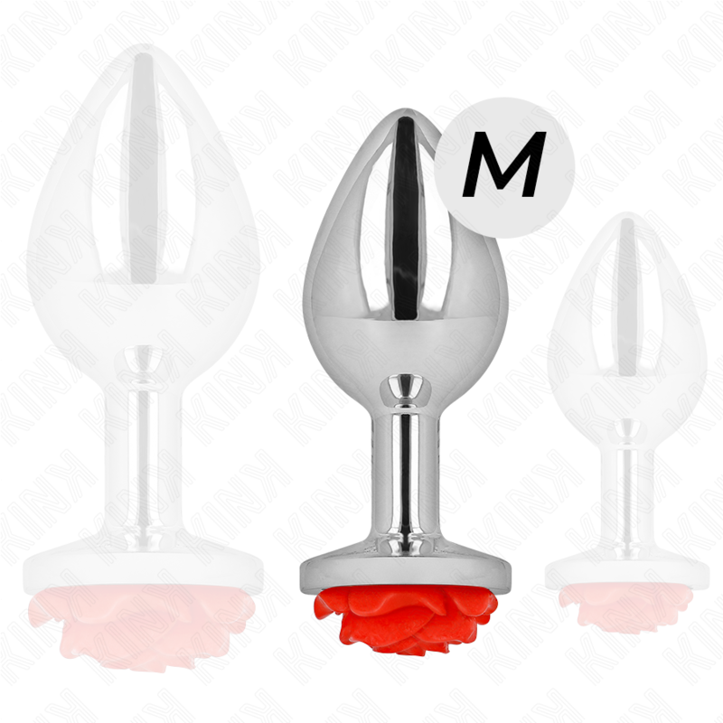 KINK - PINK RED ANAL PLUG SIZE M