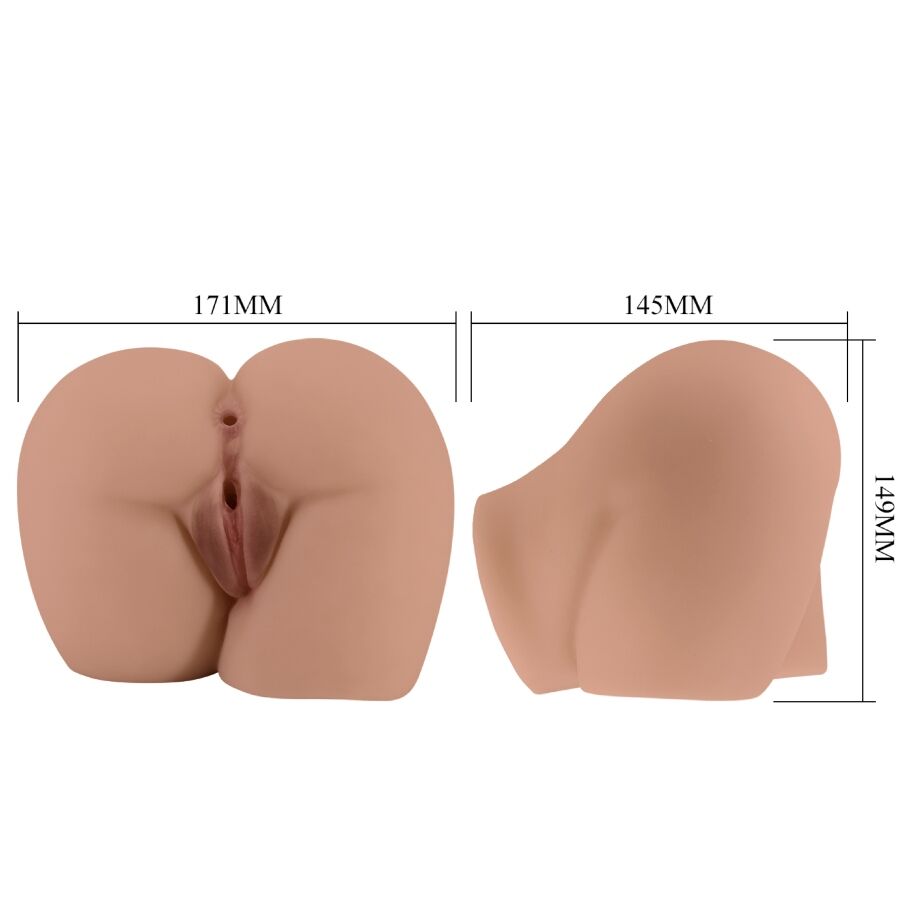 CRAZY BULL - VIBRADOR BERNACE ASS COM CONTROLE REMOTO REALISTA PARA VAGINA E ÂNUS